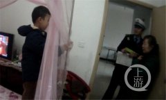 天太冷6岁男孩报警“求温暖” 110民警真的来了