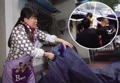 熊孩子从八楼阳台坠下 底楼雨棚救命