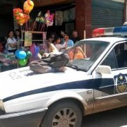 儿子打车老爹耍赖 1300元的车费只收到800元的哥很恼火