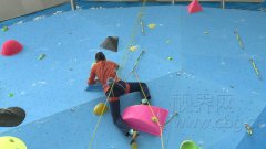 国家攀岩队来渝进行冬训一个月